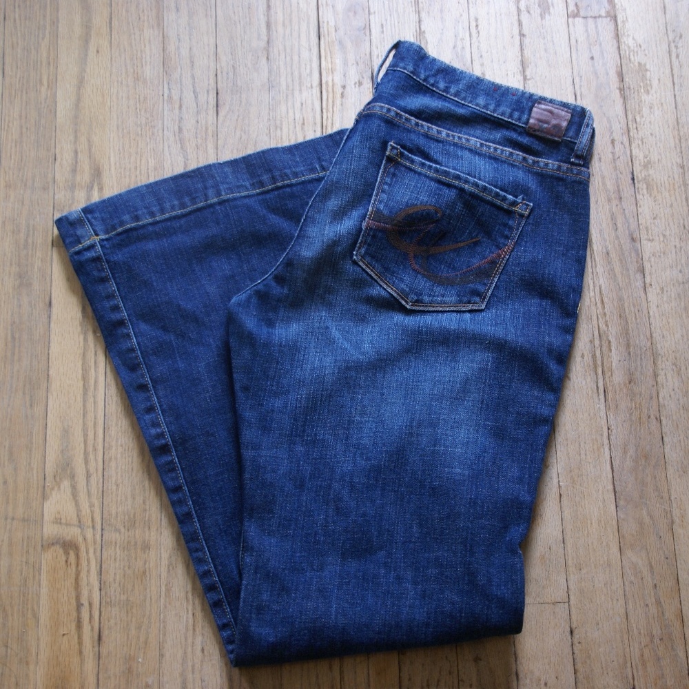 X2 BY EXPRESS SZ 12R EVA FULL LEG DARK WASH